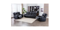 Sofa inclinable Maddox 99917BLK (Noir)